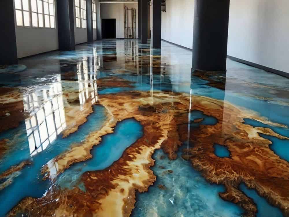 Residential Metallic Epoxy  image