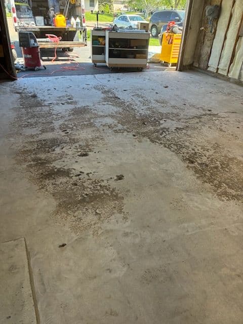 Project Garage Floor Transformation for Harley Enthusiast image
