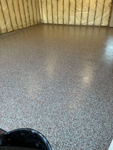 Gallery photos for Garage Floor Transformation for Harley Enthusiast: Image #3