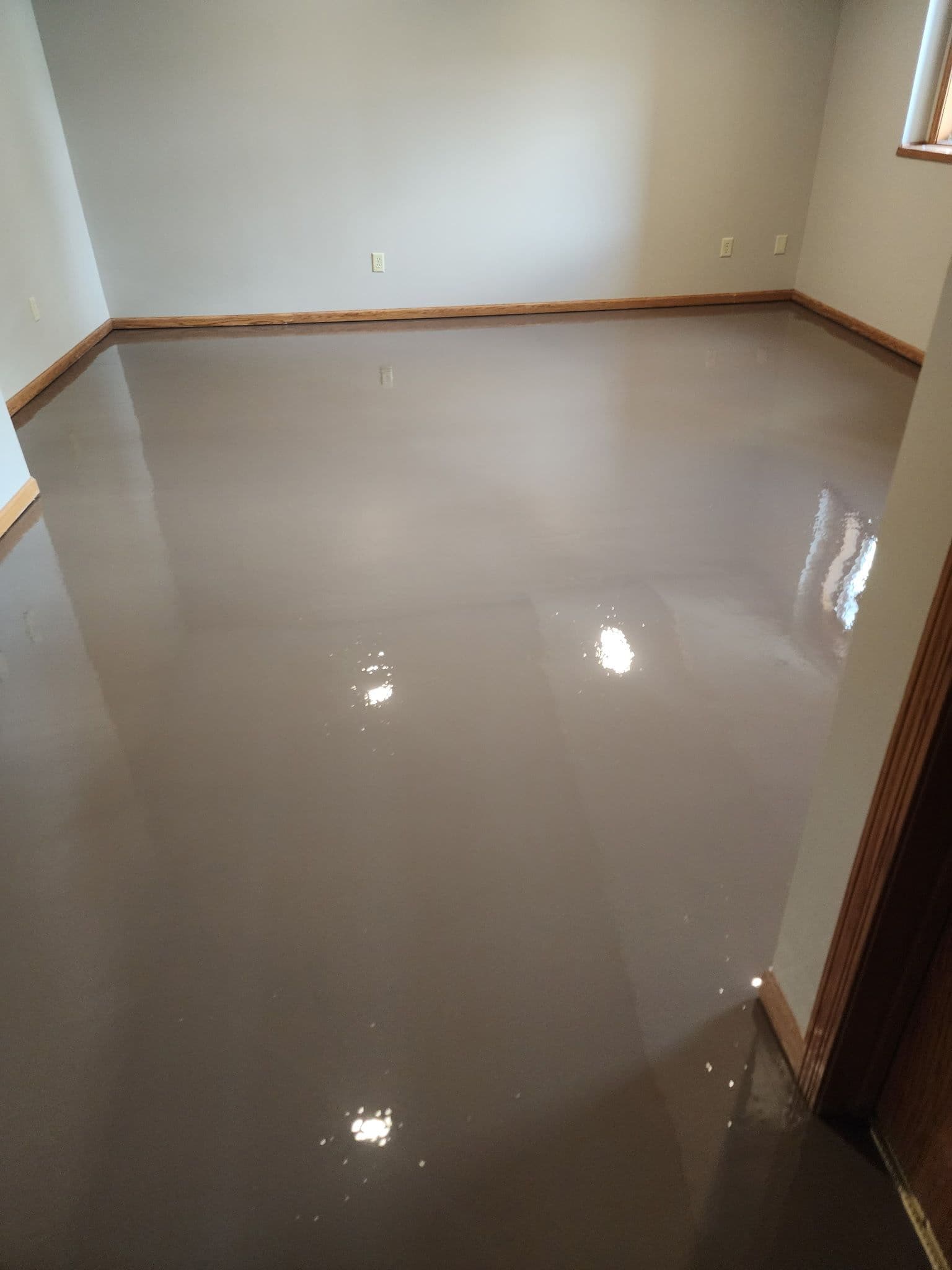 Stunning Metallic Epoxy Floor in Lakeville MN