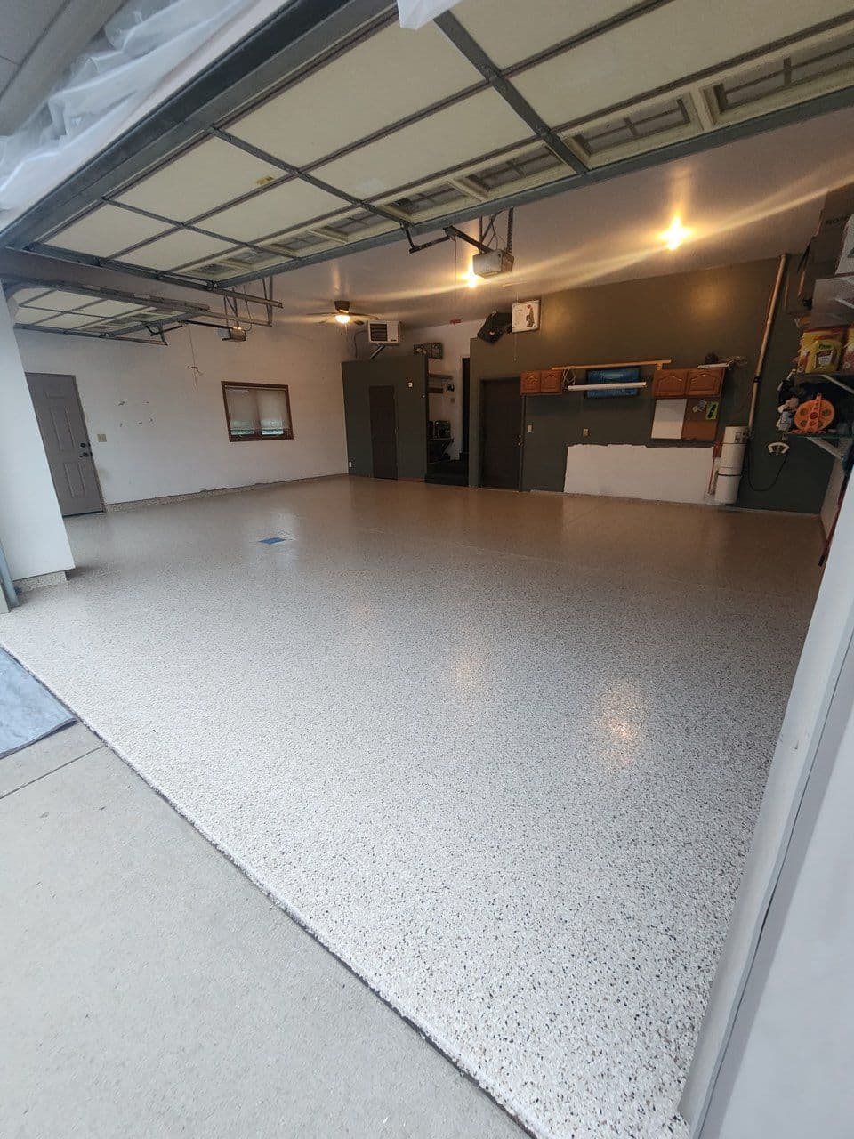 Project Revive Your Garage with Flaked Epoxy Flooring image