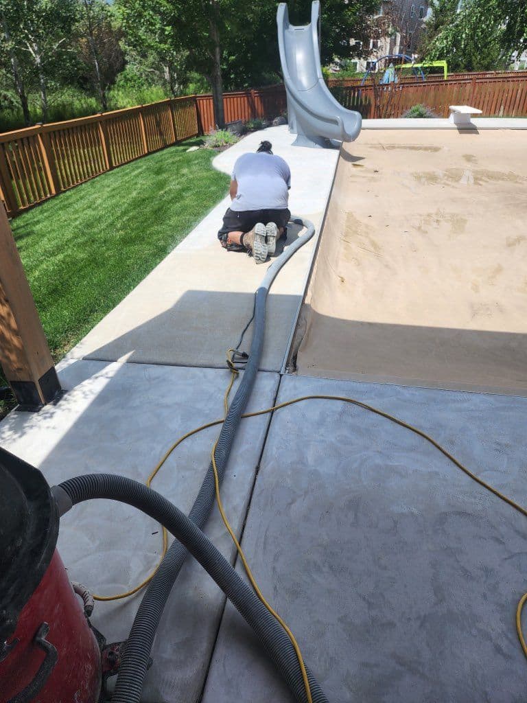Gallery photos for Stunning Pool Deck Transformation in Woodbury: Image #2