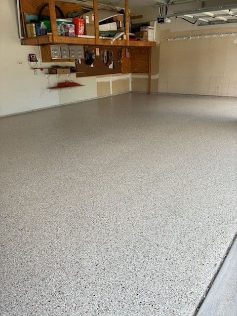 Sleek Garage Floor Makeover in Oakdale image