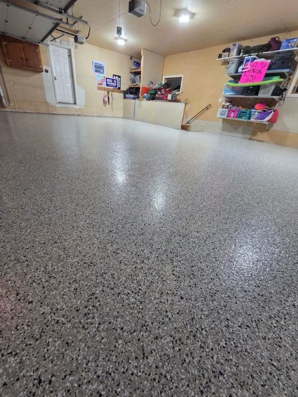 Gallery photos for Garage Floor Transformation in Lakeville: Image #2
