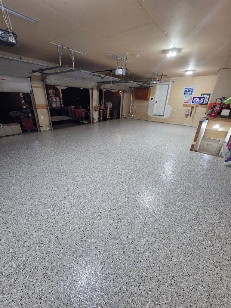 Gallery photos for Garage Floor Transformation in Lakeville: Image #3